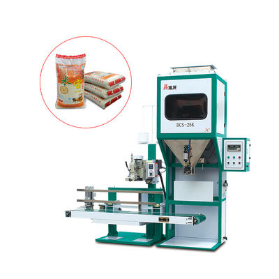 haba de mung de la empaquetadora de las lentejas 25kg que empaqueta con la costura